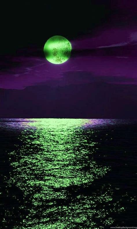 Green Moon Wallpapers Green Backgrounds Pictures And Images Desktop