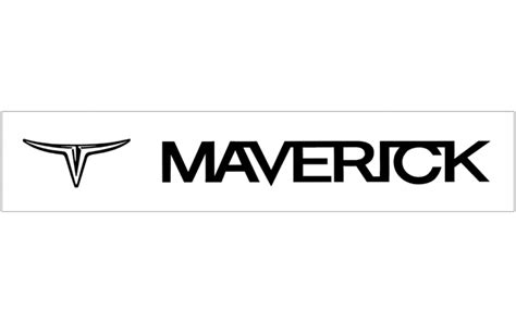 Ford Maverick Windshield Decal With Logos