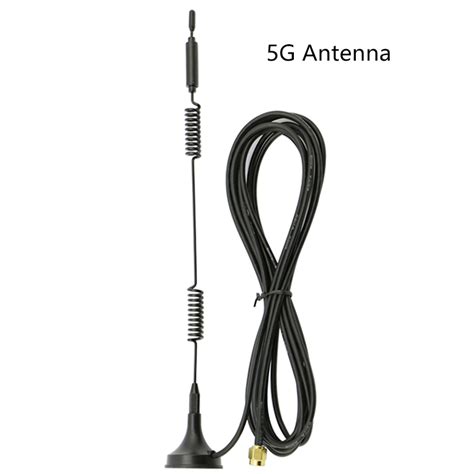 4g 3g 2g Gsm Gprs Magnetic Communication Antenna With Sma Male