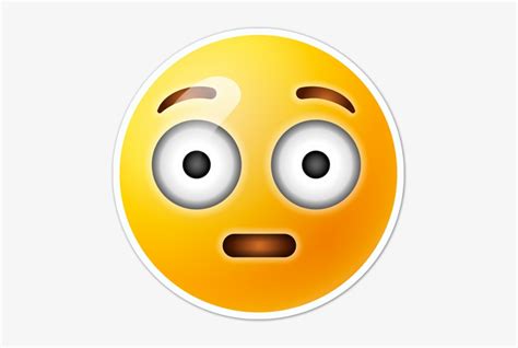 Transparent Emoji Embarrassed Embarrassed Face Emoji Png 490x490