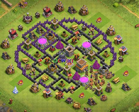 Launch an attack in the simulator or modify with the base builder. 20+ Best TH8 Base Designs 2019 for War, Farming, Trophies