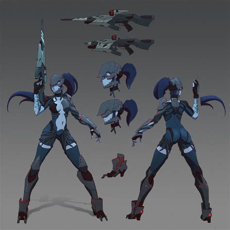 Artstation Widowmaker Remy Paul Overwatch Widowmaker Widowmaker