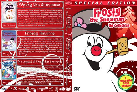 Frosty The Snowman Collection Movie Dvd Custom Covers Frosty Triple