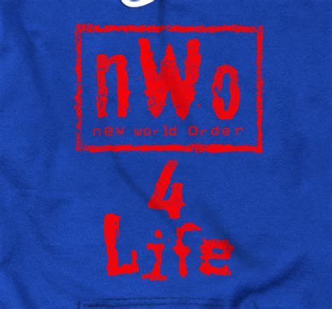 Wwe Nwo Wolfpac Nwo 4 Life Graphic Pullover Hoodie All Star Shirt