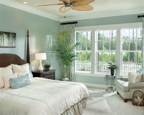 40 Relaxing Tropical Bedroom Colors | Calming bedroom colors, Green bedroom colors, Bedroom colors