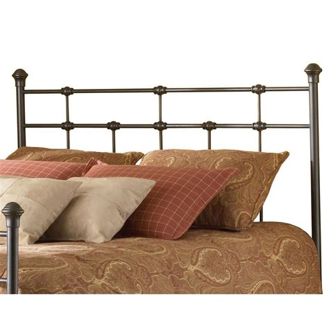 Queen Size Metal Headboard In Hammered Brown Finish Metal Headboard Bed Styling Iron Headboard