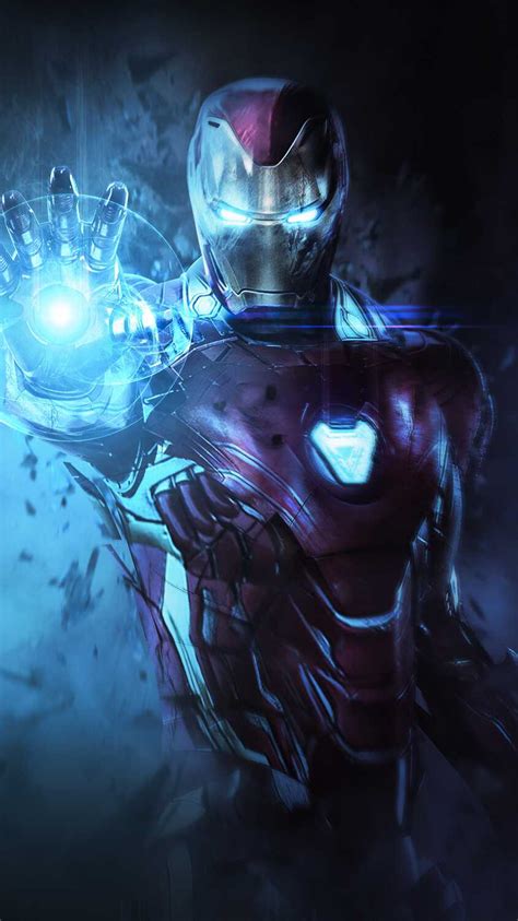 Thanks to a new iron man hot toys figure, we've now get our best look yet at tony's mark 85 armor in avengers: Iron Man Mark 85 Armor Avengers Endgame iPhone Wallpaper ...