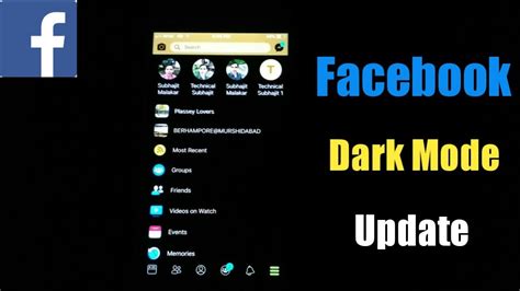1 how to get dark mode on facebook on ios. How To Activate Facebook Dark Mode | Facebook Dark Mode ...