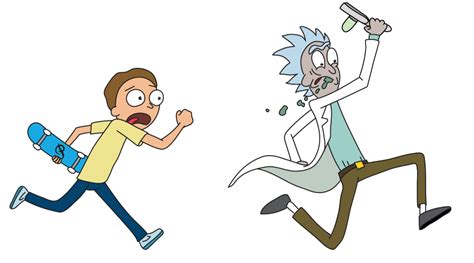 Rick Y Morty Png Rick Sanchez Pocket Mortys Morty Smith Rick And