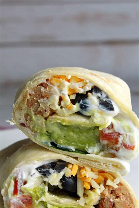 Easy 7 Layer Burrito Recipe | Recipe | Easy burrito recipe, Burritos recipe, 7 layer burrito recipe