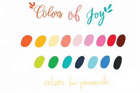 Colors Of Joy Graphic By Pj Fonttein · Creative Fabrica