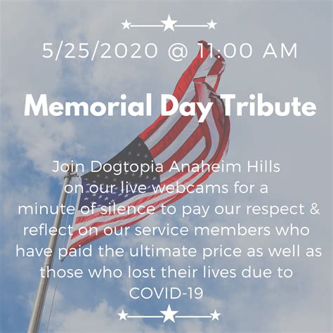 Memorial Day Tribute Event - Anaheim Hills