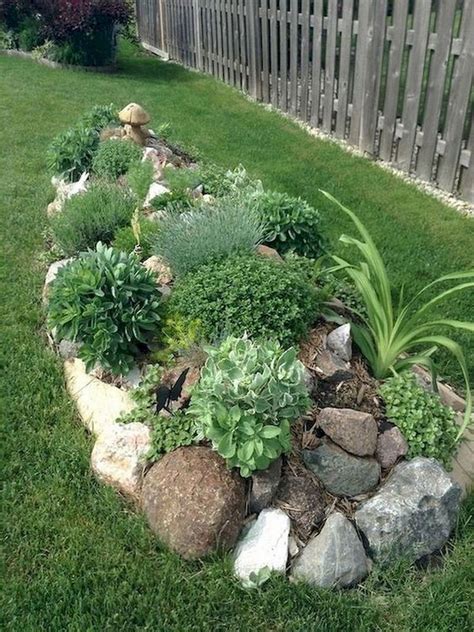 Genius Low Maintenance Rock Garden Design Ideas For Frontyard And