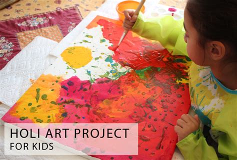Holi Art Project For Kids Multicultural Kid Blogs Kids Art Projects