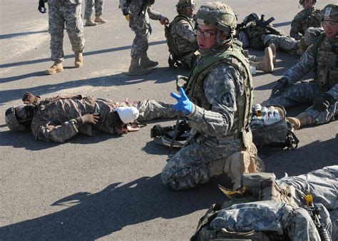 Combat Medics Receive Intense Training Article The United States Army