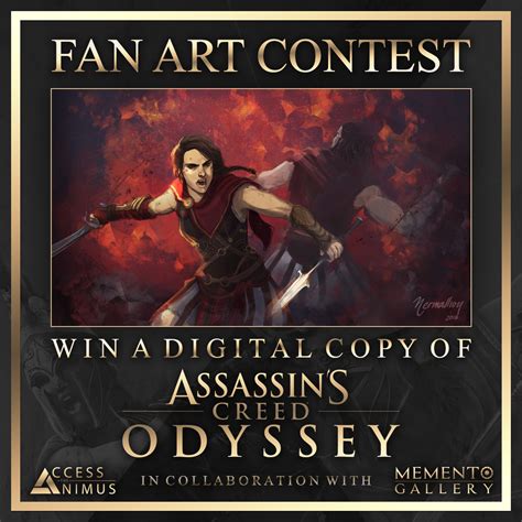 Assassins Creed Odyssey Fanart Contest By Access The Animus And