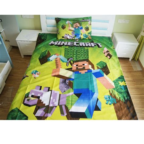 Buy Home Textile Minecraft Bedding Set Cartoon