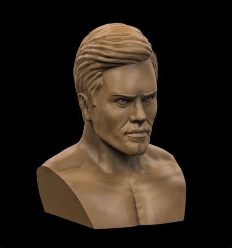 Stylized Male Head 3d Model 3d Printable Cgtrader