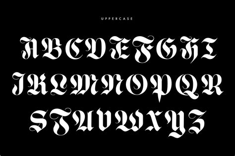 Luxus Gothic ~ Blackletter Fonts On Creative Market