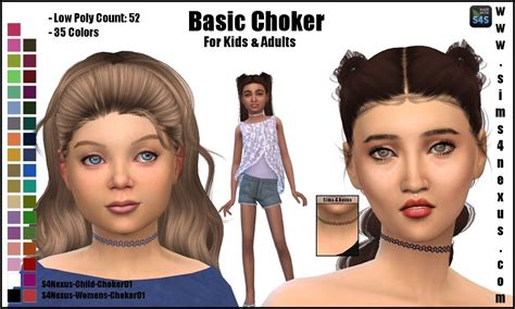 Basic Choker For Kids And Adults Go To Download Page Now Available