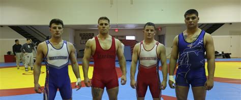 All Marine Wrestling Team Go To Olympic Trials