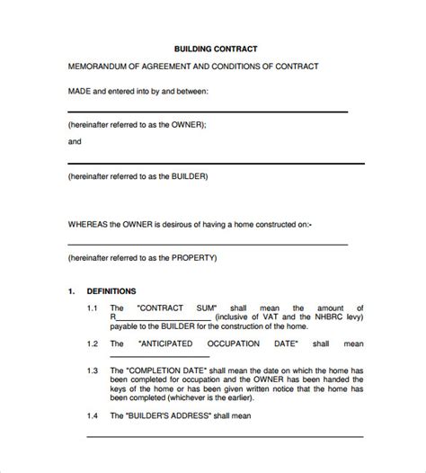Your remodeling contracts should have the following items: FREE 7+ Remodeling Contract Templates in Apple Pages ...