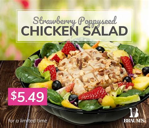 Strawberries would work equally well. Braums Menu Nutrition Facts | Blog Dandk