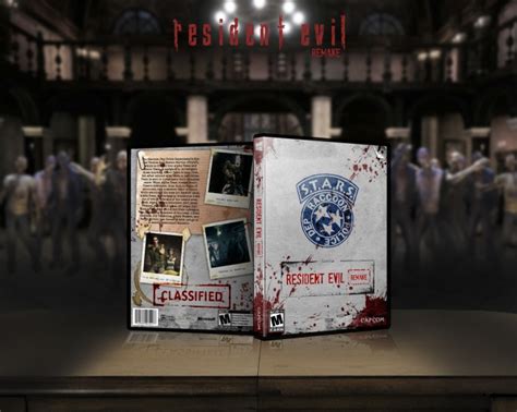Resident Evil Remake Pc Box Art Cover By Hybridsensei