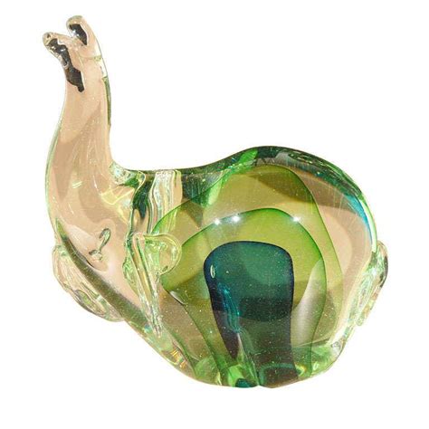 Murano Glass Elephant Sculpture For Sale At 1stdibs Murano Glass