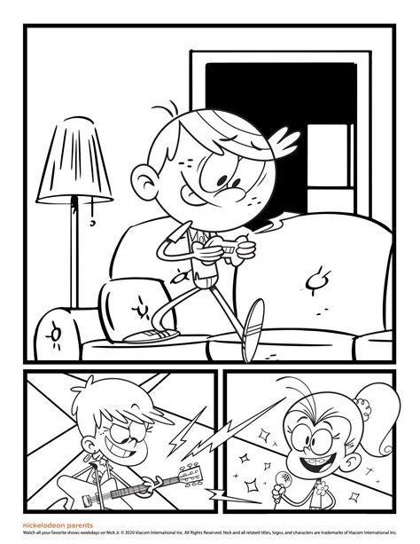 Jojo siwa coloring pages fresh new coloring pages for adults. Free Printable Coloring Pages Inspired By The Loud House Show