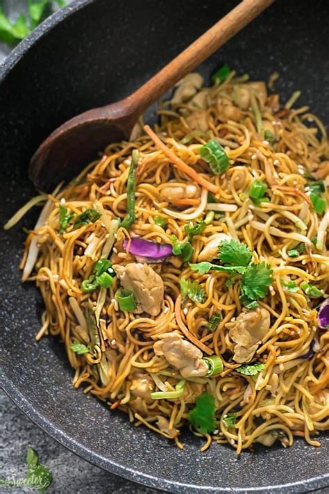 Easy Chicken Chow Mein One Pot Authentic Chinese Recipe
