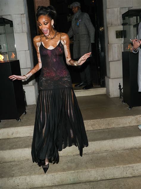 Winnie Harlow At The Bafta Afterparty In London 02192023 Celebmafia