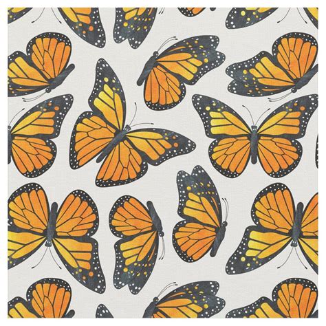 Shop blue butterfly wallpaper, at great deals online, offered on aliexpress! Monarch Butterfly Pattern Fabric in 2020 | Butterfly ...