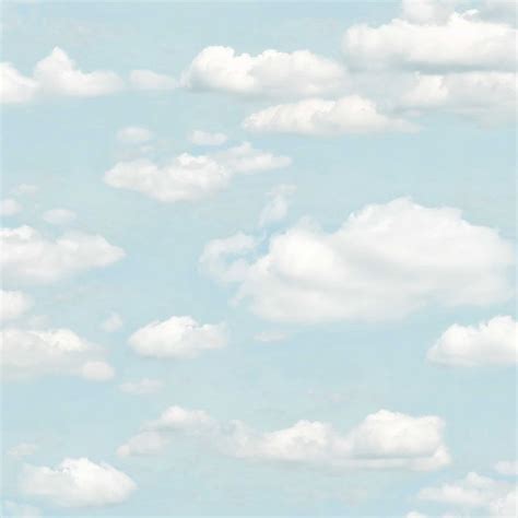 Brewster Essentials Bath Clouds Wallpaper Cloud Wallpaper Sky