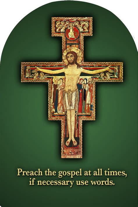 Preach The Gospel Cross Arched Magnet Catholic To The Max Online