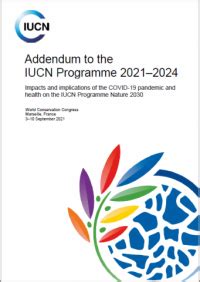 Addendum to the IUCN programme 2021-2024 | IUCN Library System