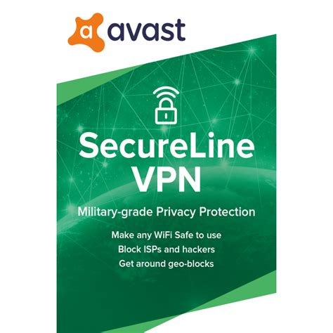 Avast Secureline Vpn 2021 5 D 1 Yr Software Store World