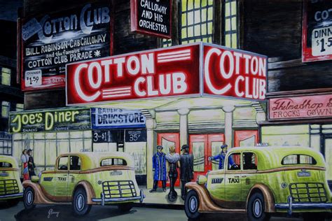 Outside The Cotton Club By John Penney Art2arts