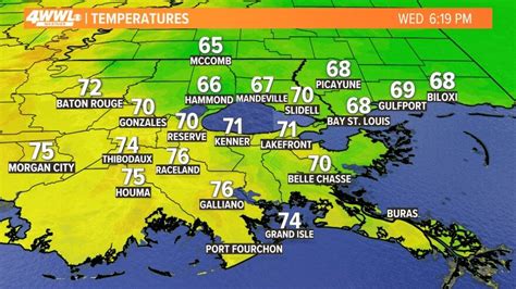 Weather Maps New Orleans La