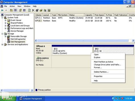Saya akan membagi drive menjadi 2 partisi yaitu 330gb dan 50gb. Cara Membuat, Menghapus dan Format Partisi Hardisk di ...