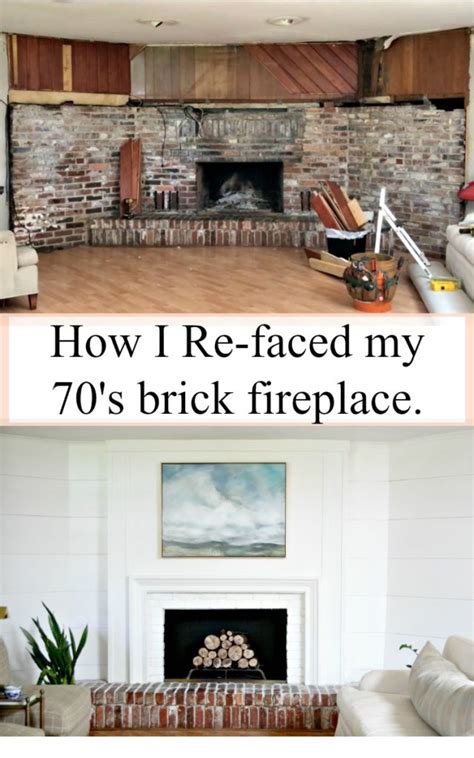 Whether you're thinking of selling or staying in your home, remodeling a brick fireplace can be very rewarding. How I refaced my 1970's brick fireplace easily and inexpensively.