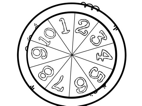 Ruletas Matemáticas Para Trabajar Los Números Del 1 Al 10 3