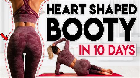 Heart Shaped Booty In 10 Days Butt Workout 10 Minute Home Workout Revolutionfitlv