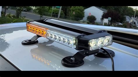 Vehicle Rooftop Emergency 30 Led Hazard Light Unboxreview Youtube