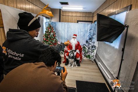 2022 Santa Picture with Your Furry Friend | Willchris Kennels | Surrey