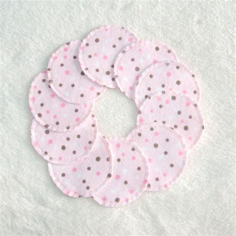 Pink Polka Dot Make Up Remover Pads Washable Reusable Cotton Etsy