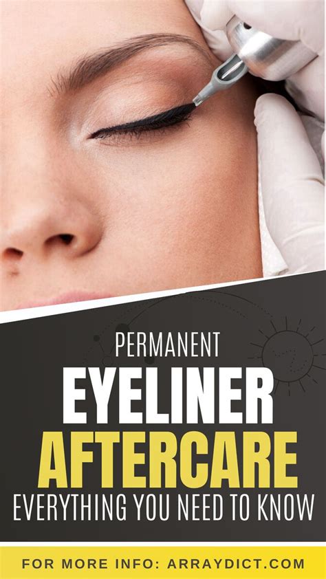 Eyeliner Tattoo Aftercare Instructions What You Need To Know In 2021
