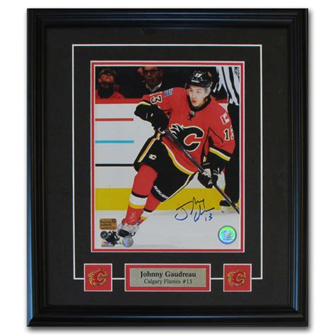 Stay up to date with nhl player news, rumors, updates, social feeds, analysis and more at fox sports. Johnny Gaudreau Autographed Calgary Flames Framed 8X10 ...
