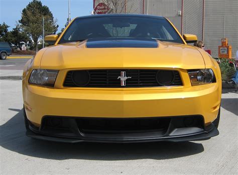 Yellow Blaze 2012 Boss 302 Ford Mustang Coupe