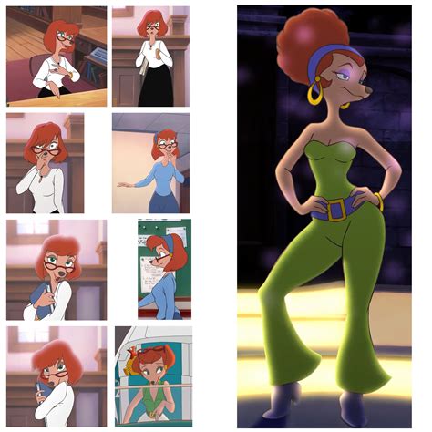 sylvia marpole the librarian from the extremely goofy movie stitched and edited the full